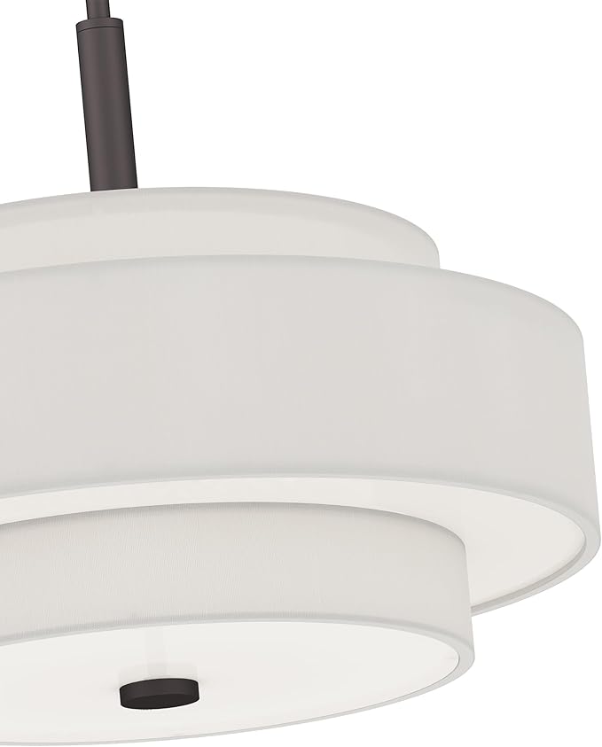 Livex Lighting 50874-07 Meridian 4-Light Pendant, Bronze