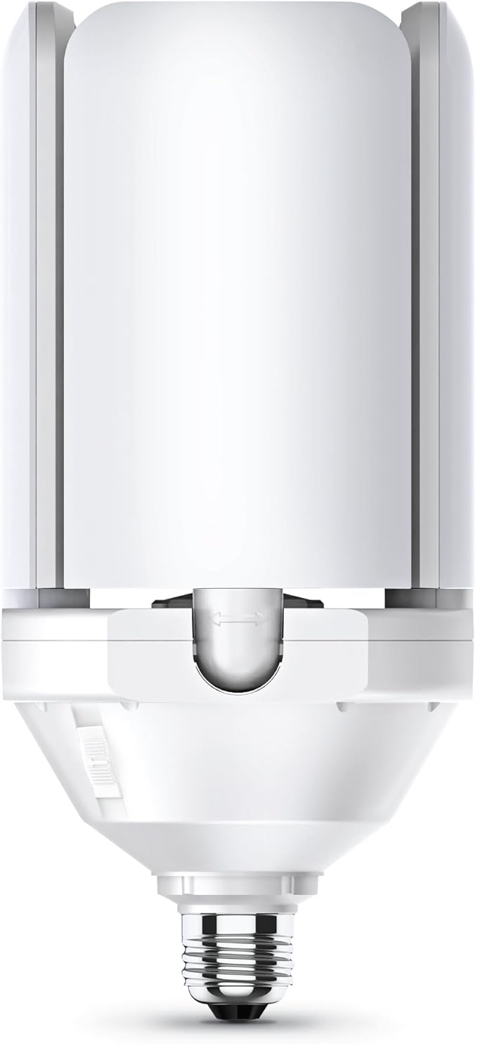 Feit Electric LED Garage Light, Multiple Adjustable Panels, E26 Base, Ideal for Garage, Workshop, Shed, 25,000-Hour Lifetime