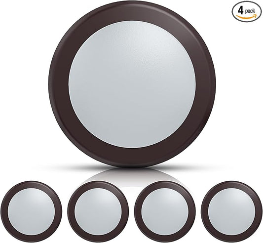 ECOELER LED Flush Mount Ceiling Light, 5/6inch Dimmable Surface Mount Disk Downlight, 16.5W 1100Lm, 3000K Warm White, LED Recessed Retrofit Ceiling Lights Fixture for Bathroom, Kitchen, Closet, 4 Pack