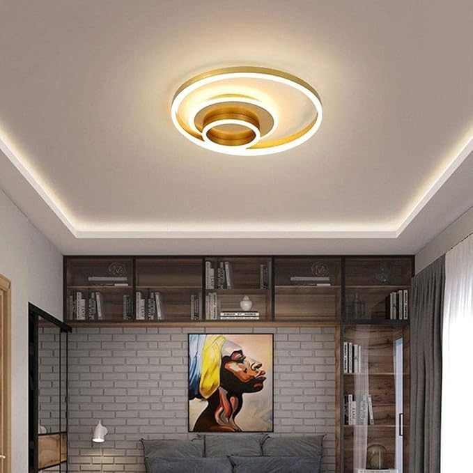 Ultra-Thin LED Ceiling Light - Minimalist Round Bedroom Fixture, Ideal for Living Room, Dining, Kitchen, Study, Corridor, Stairwell, Aisle, Loft, Pendant Lamp