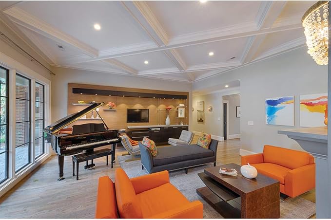 Halo LT 5 in / 6 in Integrated LED Recessed Retrofit Downlight Trim 750 Lumens 3000K Soft White 90 CRI Wet Location Listed Energy Star Certified