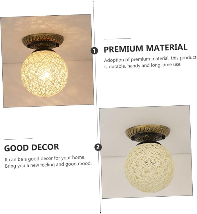 Veemoon Modern Minimalist LED Ceiling Light Warm White Decorative Corridor Lamp Versatile Wall Ceiling Fixture for Bedroom Hallway Ambient Lighting
