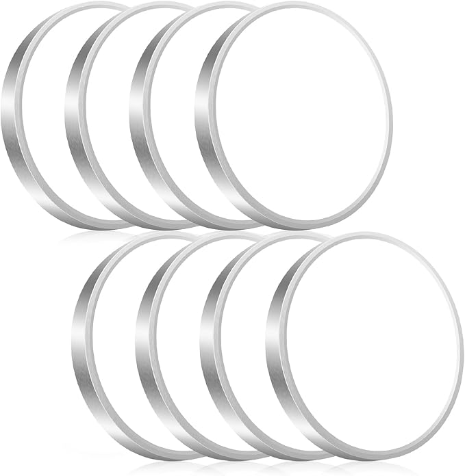 hepside 8PACK Flush Mount LED Ceiling Light Fixture 5CCT 7Inch 15W & 100W Equivalent Closet Light Fixture,Small Round Slim Surface Ceiling Lamp for Hallway,Bathroom,Bedroom,Kitchen,Interior