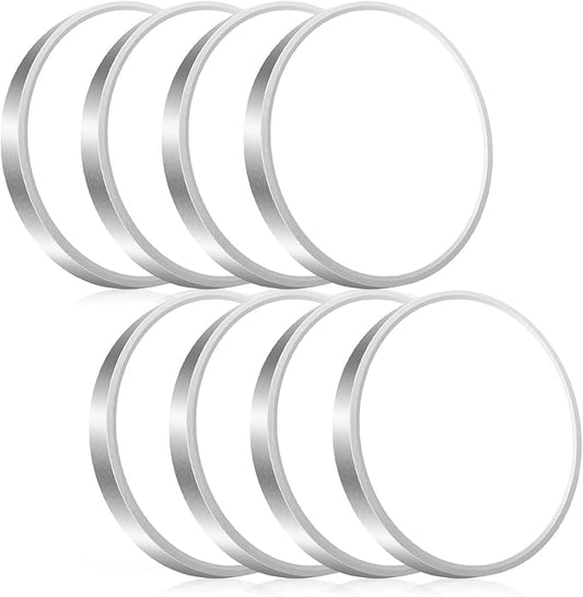 hepside 8PACK Flush Mount LED Ceiling Light Fixture 5CCT 7Inch 15W & 100W Equivalent Closet Light Fixture,Small Round Slim Surface Ceiling Lamp for Hallway,Bathroom,Bedroom,Kitchen,Interior