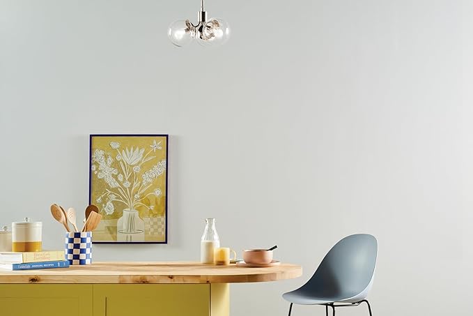 Kichler Silvarious 3-Light Convertible Pendant, Soft Modern Light with Clear Glass in Polished Nickel, for Hallway, Dining Nook, Bedroom or Kitchen (9.5" x 16.5"),52700PNCLR