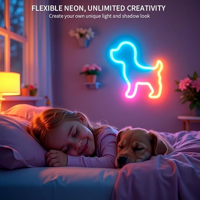 9.8FT WS2811 WS2812B 360 Degree Round Reticulate Pattern Neon LED Strip 50Leds/m Smart RGB+IC Flexible Silicon Dream Color Rope Light Tape DC5V(No Adapter or Controller)