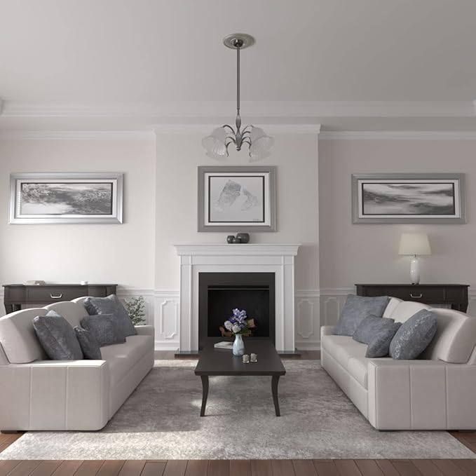Ekena Millwork CM15BEFLS 15 3/4"OD x 3 7/8"ID x 3/4"P Berkshire Ceiling Medallion, Flash Gold
