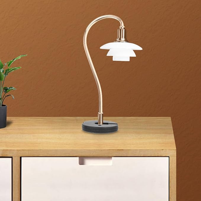 STOBAZA Desk Lamp Floor Lamp Base Counterweight Table Lamps Part Round Lamp Chassis Iron Lightweight Bracket Floor Light Holder Base Replacement