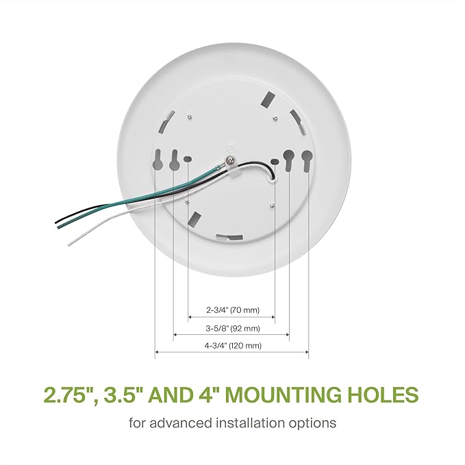 ASD 12 Pack LED Disk Lights 6 Inch, 15W 3000K Warm White 1200LM CRI90+, Dimmable Flush Mount Ceiling Light Fixture, Low Profile Surface Mount Disc, Junction Box & Recessed Can Install, ETL Energy Star