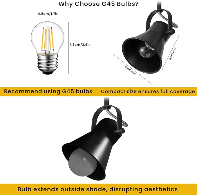 KEESFU 3-Light Track Lighting Kit,Black Semi Flush Mount Ceiling Light with 3 Rotatable Light Heads,Modern Farmhouse Lighting for Livingroom,Bedroom,Hallway,Art Wall,Bathroom,Kitchen.(3-Light)