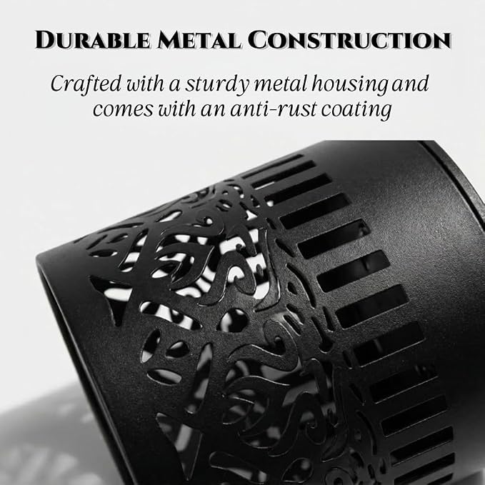 Decorative Solar Mandala Lights, Solar Mandala Lights Outdoor, Mandala Theme Waterproof Fence Light for Garden Post Patio Backyard Yard Decor (2PCS, Warm White
