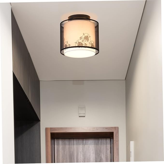 NUOBESTY Modern Simple Led Ceiling Light Fixture for Home Decor Stylish Indoor Lamp for Bedroom Hallway Living Room Dimmable Warm Lighting Elegant Design