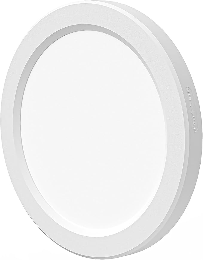 7 inch Round Dimmable LED Flush Mount Ceiling Light 0.63" Ultra-Thin 5000K Daylight White 12W Ceiling Light for Kitchen Bedroom Living Room Hallway Bathroom ETL Certified 1-Pack