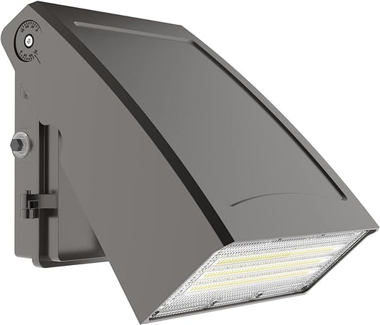 HYPERLITE Wall Pack 60W: 7800lm Dusk to Dawn Photocell Led Wall Packs Outside Lighting ETL Listed, Ideal Adjustable Security Lights Outdoor for Driveway Barn Warehouse Shed Alleyways Patio Entrance