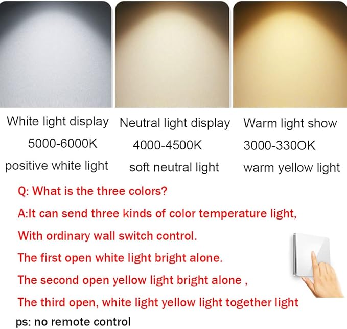 RCIDOS Modern Flush Mount Ceiling Light Acrylic Lamp Shade 36W 3596LM Dining Room Atmosphere Ceiling Light Minimalist Style 3 Color Dimming Lighting Fixtures for Entryway, Hallway, Balcony, Bedroom