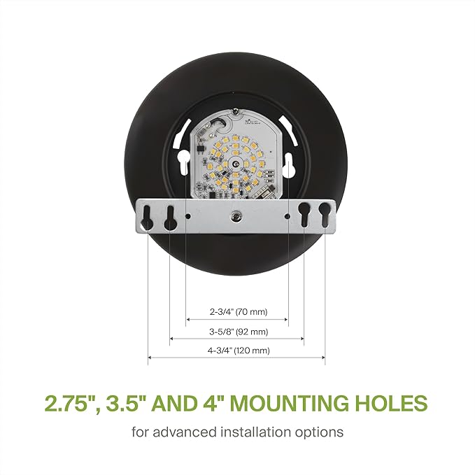 ASD 12 Pack LED Disk Lights 4 Inch, 10W 5CCT 2700K-5000K 685LM CRI90+, Dimmable Flush Mount Ceiling Light Fixture, Low Profile Surface Mount Disc, Junction Box or Recessed Can Install, UL