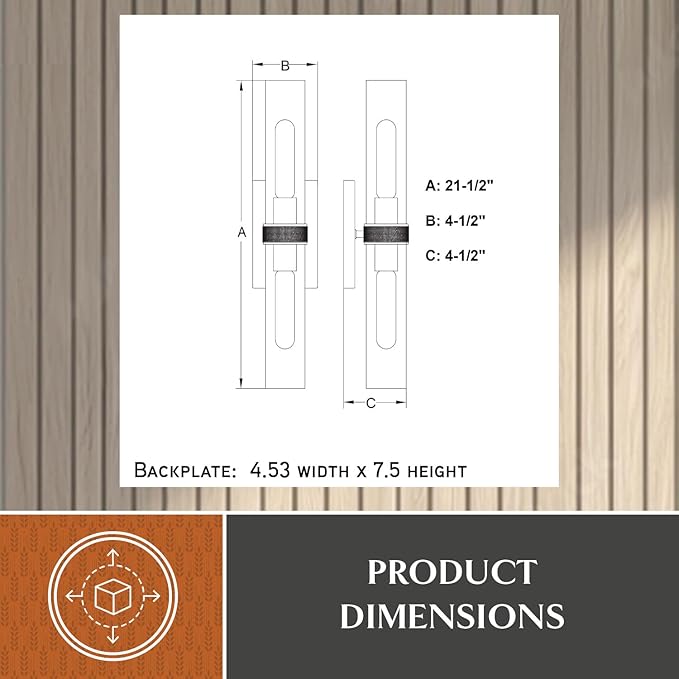 VAXCEL Bari 2-Light 4.5 in. Wide Satin Brass Contemporary Wall Sconce, Clear Glass Shade, Dimmable, LED Compatible, Vertical or Horizontal Mount, Steel Bathroom Vanity Lighting Fixture