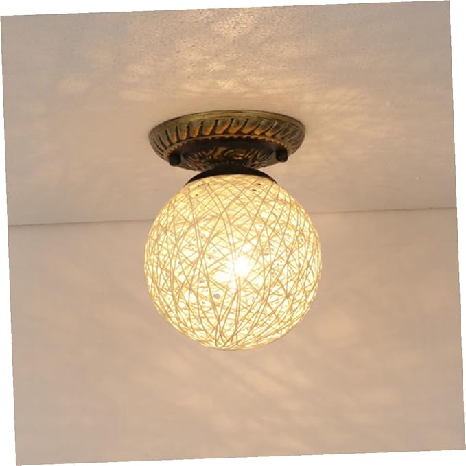 Veemoon Modern Minimalist LED Ceiling Light Warm White Decorative Corridor Lamp Versatile Wall Ceiling Fixture for Bedroom Hallway Ambient Lighting