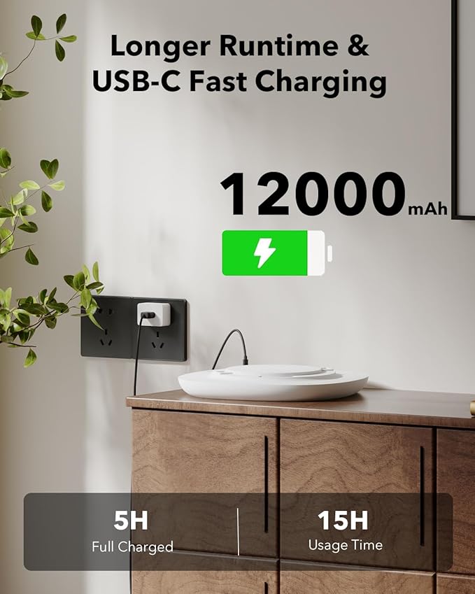 Rechargeable Shower Lights for Inside Shower, 12000mAh Motion Sensor Wireless RGB Ceiling Light with Remote No Wiring, Battery Operated Closet Lights Cordless LED Overhead Lighting for Bathroom