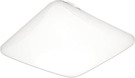Lithonia Lighting FMLSL 11 14840 M4 Contractor Select Square 11-Inch LED Flush Mount Light White