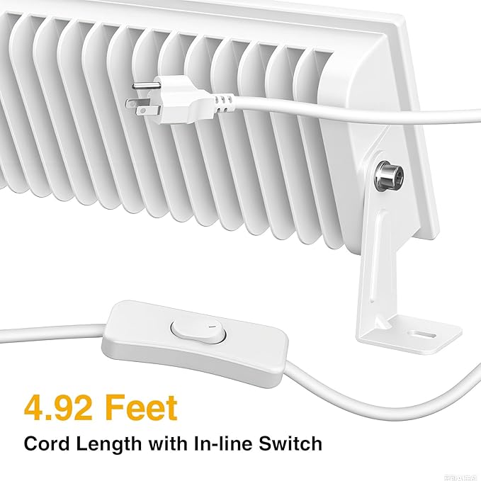 Onforu 100W 4Pack LED Shop Lights,14000lm Shop Lighting for Garage Super Bright,6500K Daylight White Garage Light,IP66 Waterproof Lighting for Workshop Warehouses
