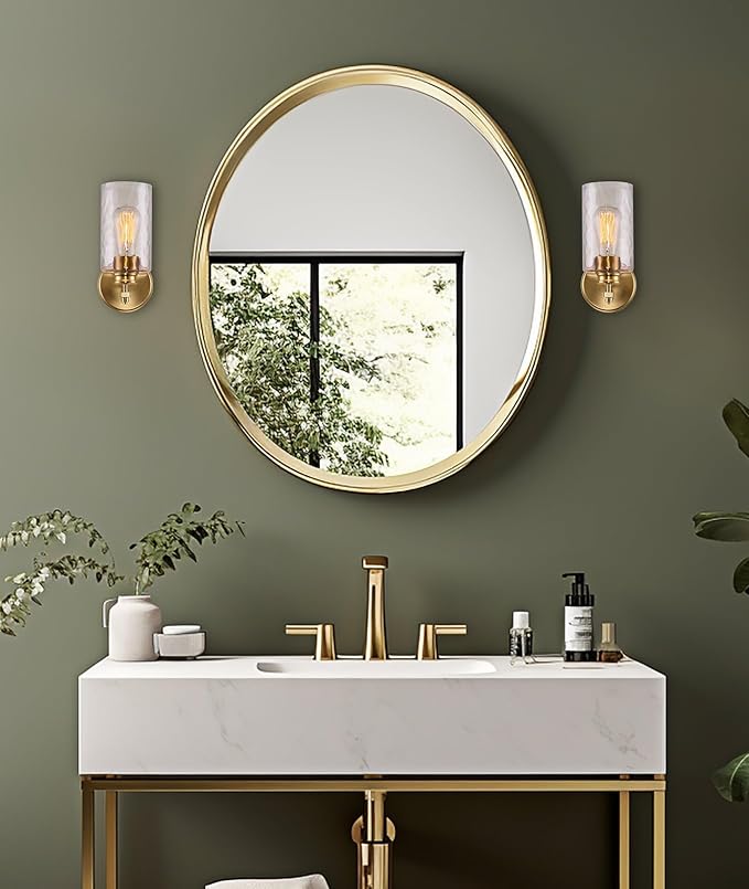 Kira Home Phoebe 8" Modern Wall Sconce with Frosted Seeded Glass Cylinder Shade, Industrial Wall Light with Cylinder Glass Shade, Chrome Finish
