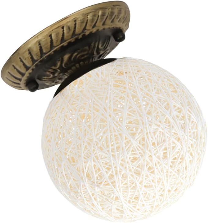 Veemoon Modern Minimalist LED Ceiling Light Warm White Decorative Corridor Lamp Versatile Wall Ceiling Fixture for Bedroom Hallway Ambient Lighting