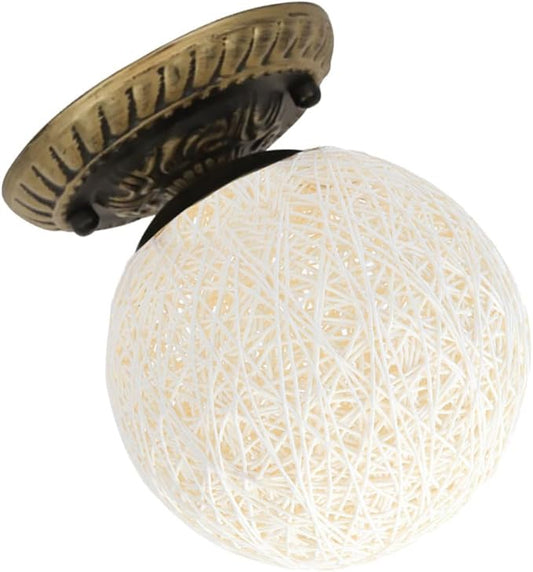 Veemoon Modern Minimalist LED Ceiling Light Warm White Decorative Corridor Lamp Versatile Wall Ceiling Fixture for Bedroom Hallway Ambient Lighting