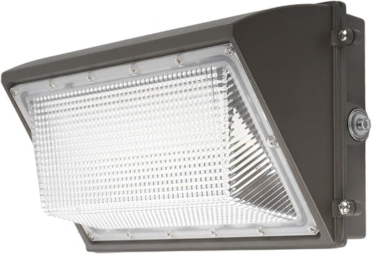 60W LED Wall Pack Light with Dusk to Dawn Photocell,9600LM 5000K Daylight,AC100-277V Input,400W HPS/HID Replacement, Warehouses,Industrial,Building Perimeters,Garden Garage,ETL Listed,