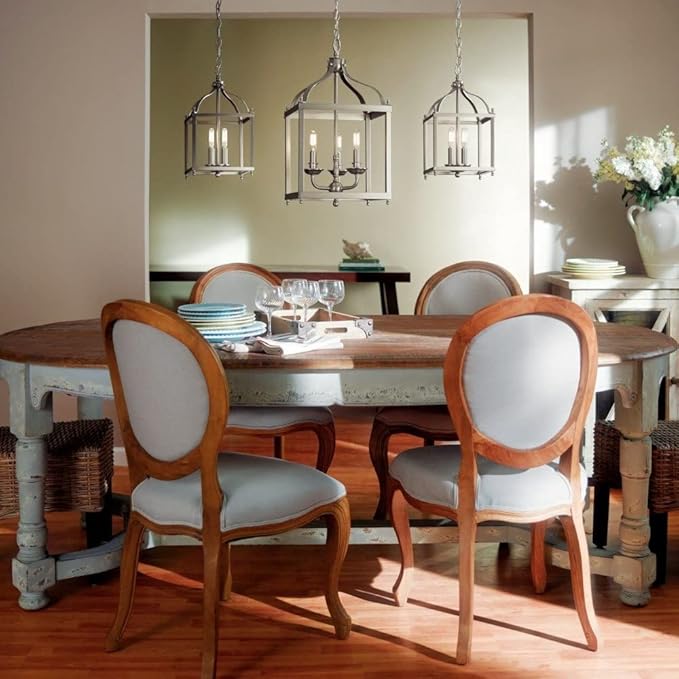 Kichler Larkin 22.25" 3 Light Pendant in Brushed Nickel