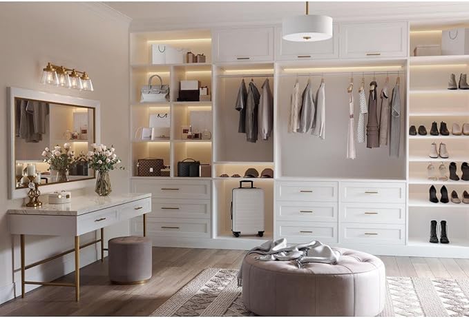 Inspire Collection 2-Light Summer Linen Shades New Traditional Semi-Flush Light Satin Brass