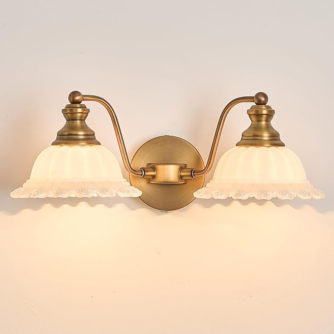 XIEDUN White 2 Light Vanity Light
