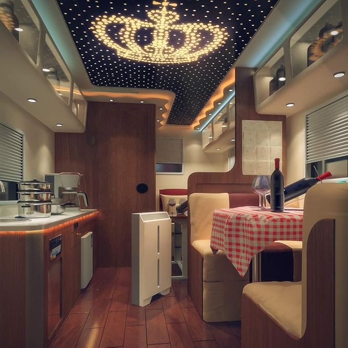 ALOVECO LED RV Boat Ceiling Light 12V Recessed Cabinet Lights Waterproof Ultra-Thin Interior Lighting for Motorhome Sailboat Yacht 3000K Warm White (12 Pack) (A-Sliver Lights)