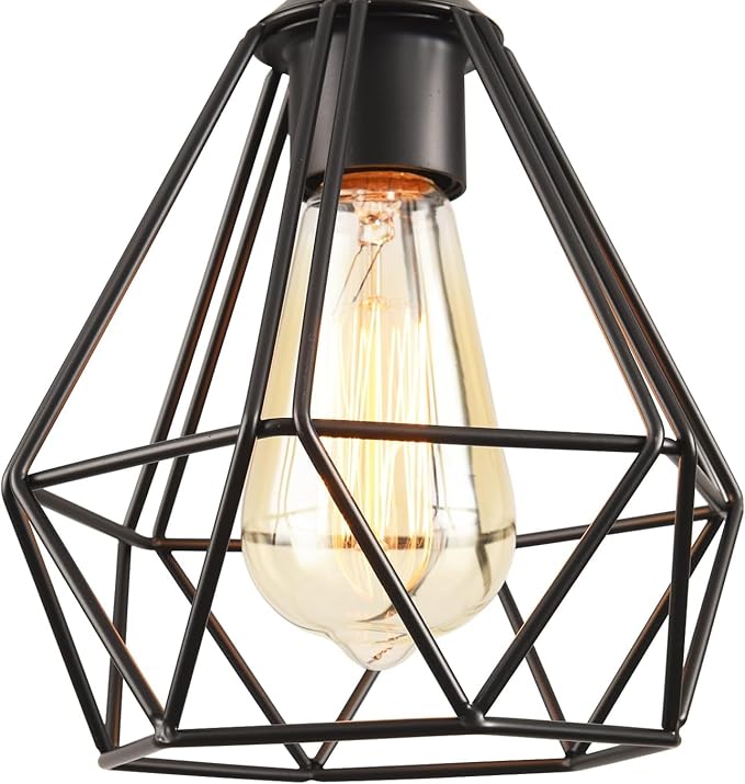 Farmhouse Pendant Lighting,Chandelier Industrial Pendant Light, Modern Kitchen Island Lights Fixtures Ceiling Hanging Dining Room Living Room