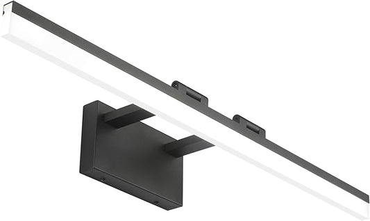 SOLFART Black Modern Bathroom Lights Over Mirror 31.5 inch Vanity Lighting Wall Mounted 8778-ND