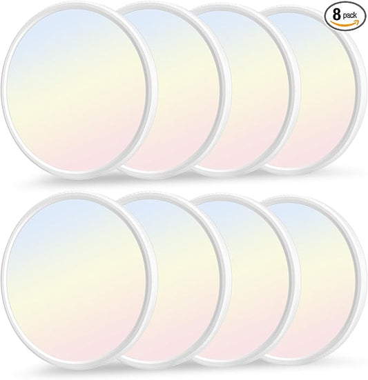 hunhun 8 Pack 3200lm LED Flush Mount Ceiling Light 28W 12 Inch 5CCT Adjustable Super Slim 0.87 inch led Ceiling Light Fixture Round Ceiling Lamp for Bedroom Living Room Kitchen Laundry White