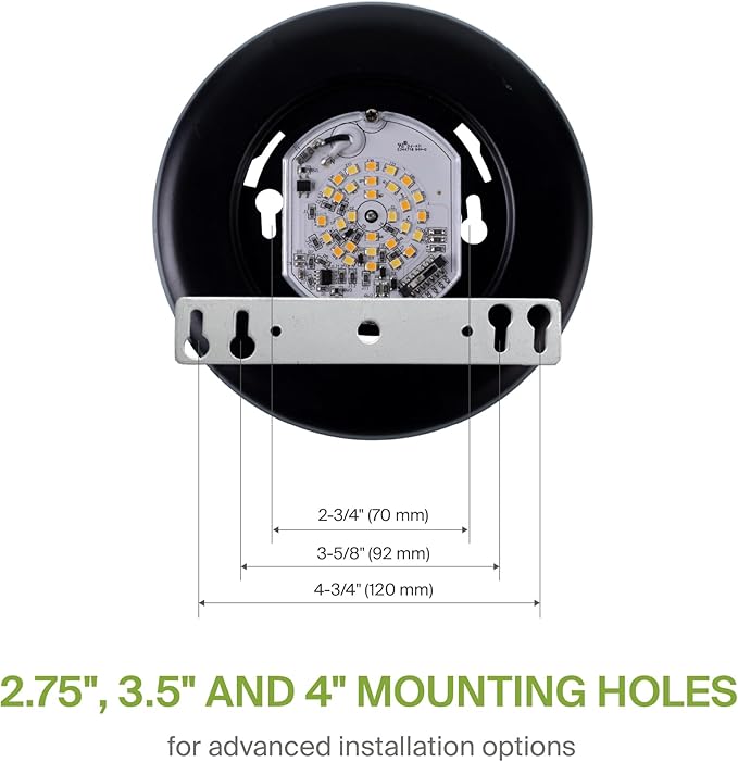 ASD 12 Pack LED Disk Lights 4 Inch, 10W 5CCT 2700K-5000K 685LM CRI90+, Dimmable Flush Mount Ceiling Light Fixture, Low Profile Surface Mount Disc, Junction Box or Recessed Can Install, UL Energy Star