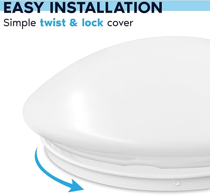 LUXRITE 14 Inch LED Flush Mount Ceiling Light, 25W, 5 CCT Color Selectable 2700K | 3000K | 3500K | 4000K | 5000K, 1875 Lumens, Dimmable Ceiling Light Fixture, Damp Rated, Energy Star, ETL Listed