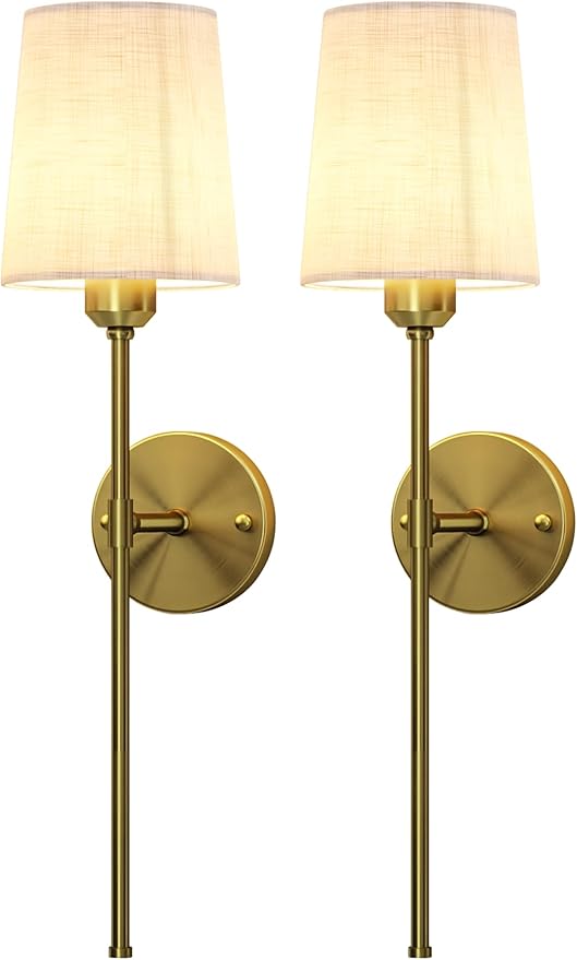 EZVALO Battery Operated Wall Sconces Set of 2, 7500mAh, RGB, Rechargeable Wall Lights with Remote, Dimmable, Magnetic Bulbs, No-Wiring Installation, Wireless Wall Lamps for Bedroom, Living Room