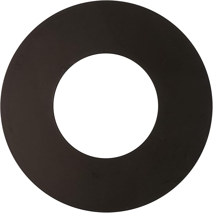 The Can Converter Ceiling Medallion for Recessed Can Light – Home Improvement Decorative Steel Flat Goof Ring & Cover Plate for 5" & 6" Cans, Small Ceiling Medallion for Chandeliers, Matte Black