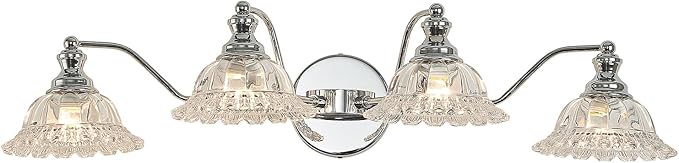 XIEDUN Chrome 4 Light Vanity Light Bathroom Light