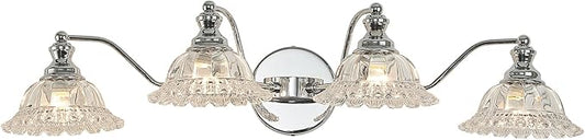 XIEDUN Chrome 4 Light Vanity Light Bathroom Light