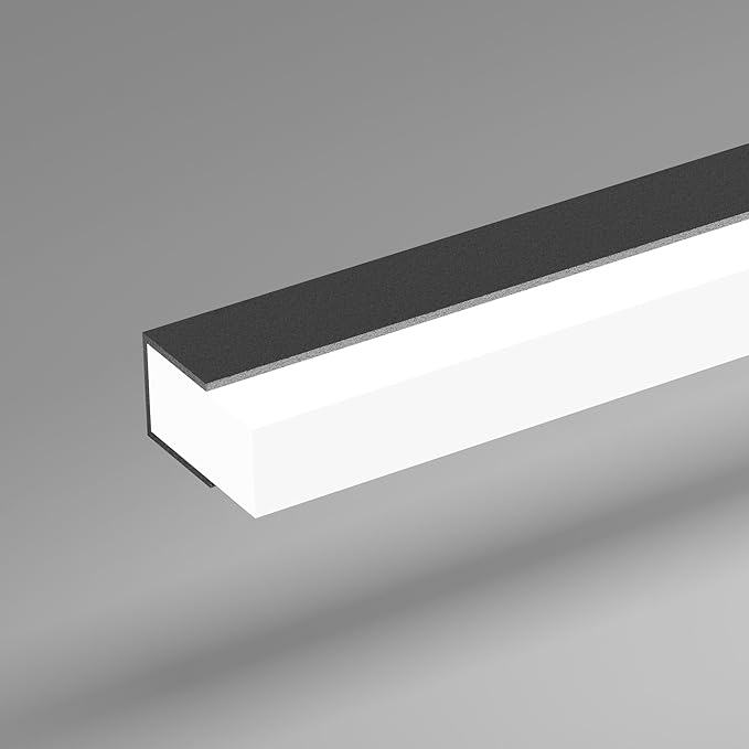 ZUZITO 40 inch Black Bathroom Vanity Light Modern Vanity Lighting Dimmable LED Lights for Bathroom 6000K Cool White