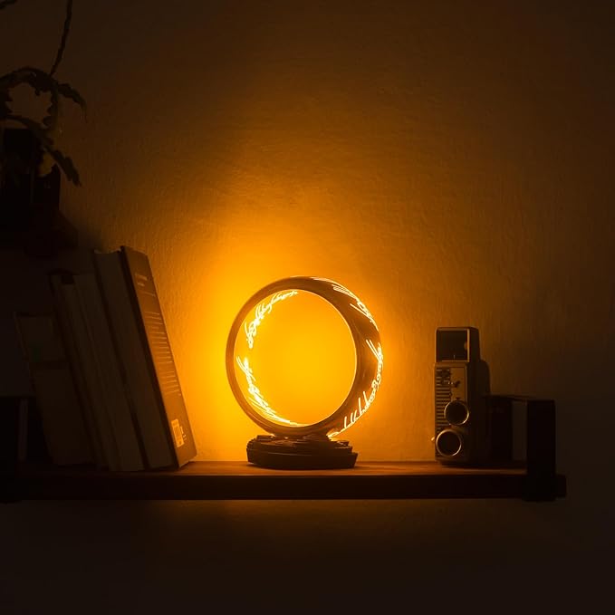 Lamp Lord of The Rings Collector Edition - Hobbit Merchandise - LOTR Merchandise - Lord of The Rings Decoration - USB and Battery Powered Official Product