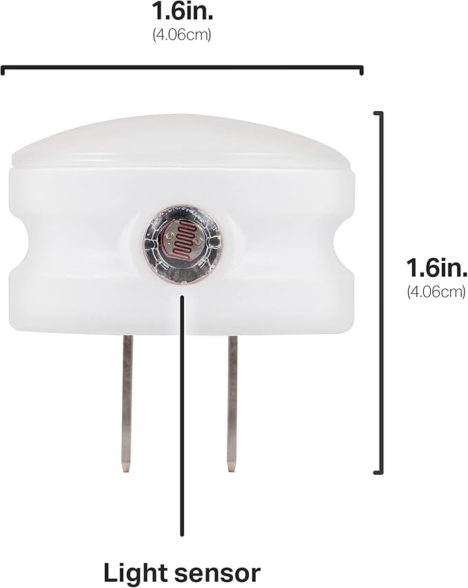 Lights by Night, LED Night Lights Plug Into Wall, 6-Pack, Dusk to Dawn Auto On/Off Sensor, Soft White, Plug In Nightlight Perfect for Adults, Kids, Bedroom, Bathroom, Hallway, Kitchen