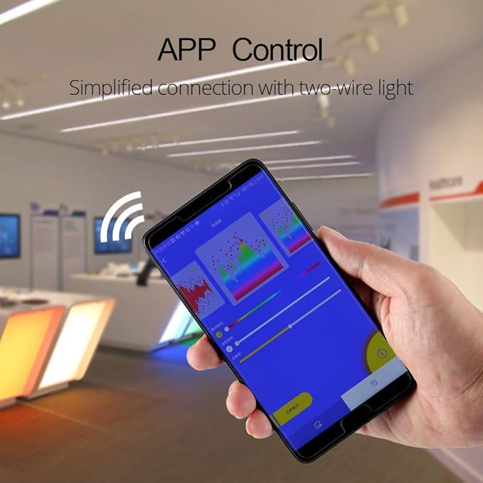 RGBZONE Bluetooth LED Controller, DC 5-24V SP107E LED Light Strip Controller, Support Music Sync, IC Chip for WS2812b WS2811 LED Strip, Matrix Panel, Module