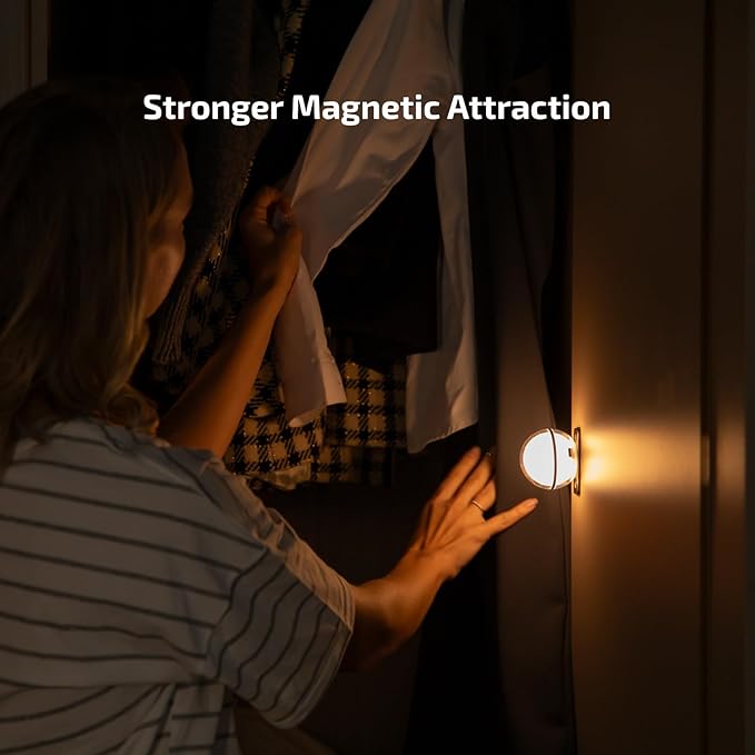 OLIGHT Sphere C 2-Pack Smart Night Light, USB-C Rechargeable, 75 Lumens Stepless Dimming, App Control Ambient Lighting, Portable for Parties, Camping, Reading or Bedrooms (Type-C Cable Excluded)
