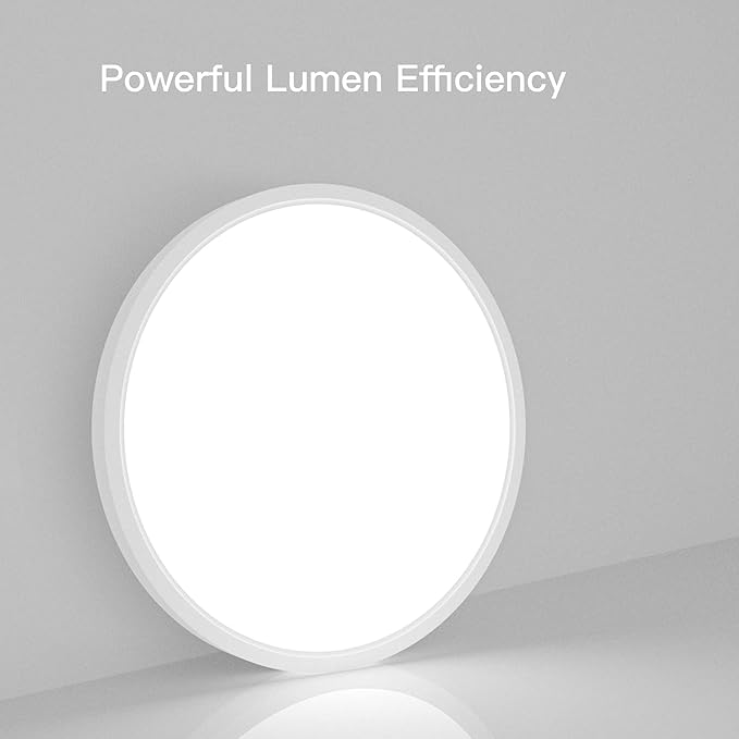 TALOYA Dimmable Flush Mount Ceiling Light,10Inch,20W,5 CCT,LED Ceiling Light Fixture for Bedroom,Kitchen,Living Room,White