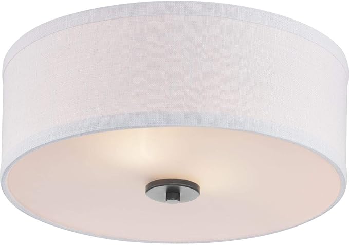 Progress Lighting P350130-143 Inspire Close-to-Ceiling, Black, 5.50x13.00x13.00
