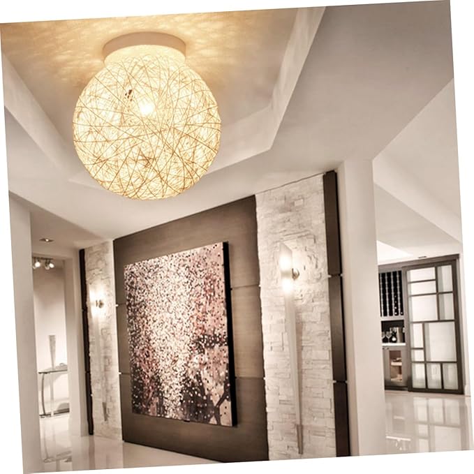 Operitacx 1pc Modern Ceiling Light Simple Design Hanging Lamp for Bedroom Nordic Style Decorative Fixture for Balcony Corridor and Living Spaces Easy to Install
